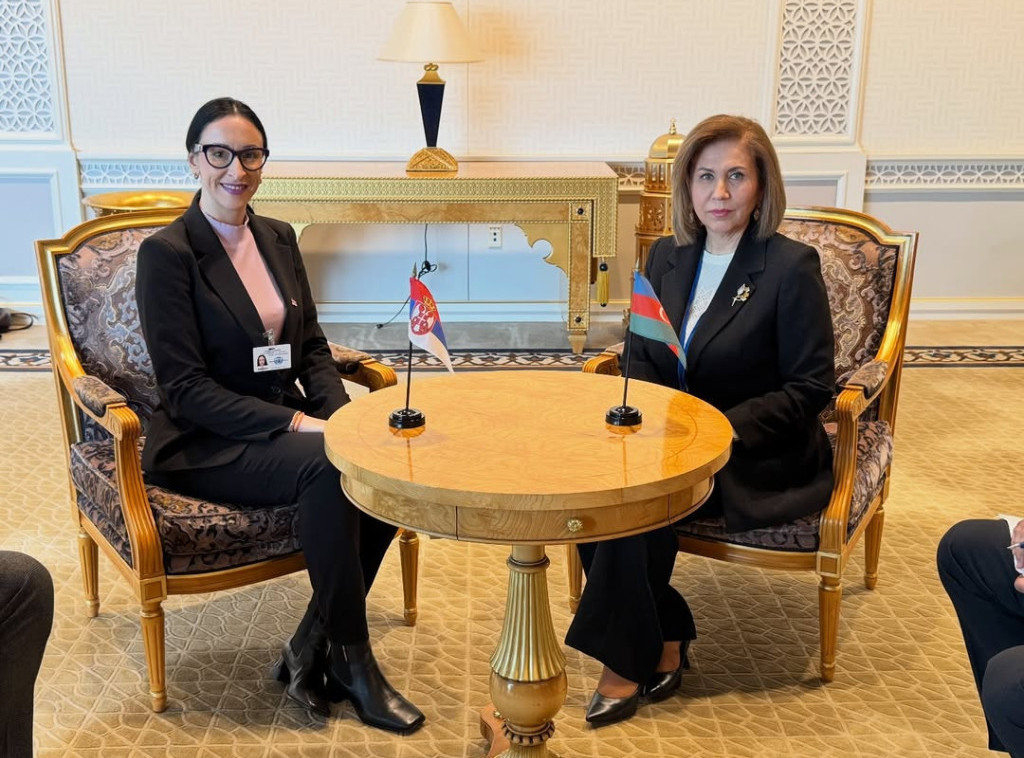 Ministarka Žarić Kovačević razgovarala sa Muradovom o populacionim politikama Srbije i Azerbejdžana