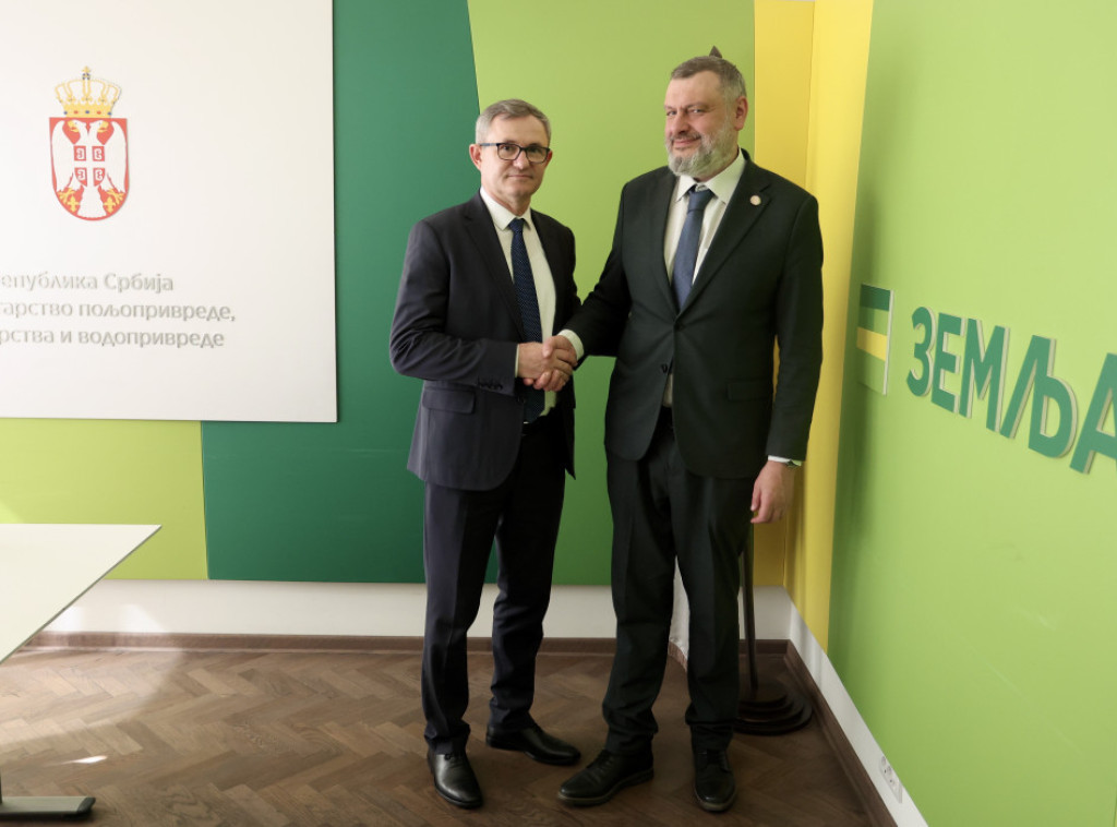 Dragan Glamočić sa Litvinenkom: Srbija nastoji da proširi saradnju sa Ukrajinom u oblasti agrara