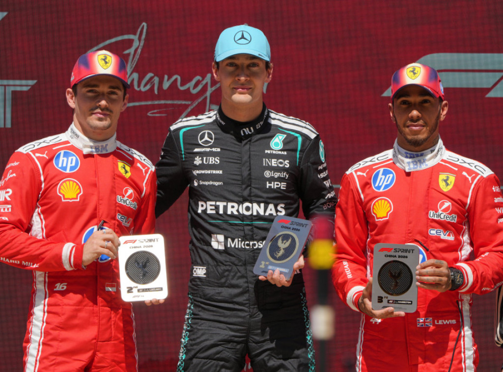 F1: Džordž Rasel pobednik sprint trke za Veliku nagradu Kine