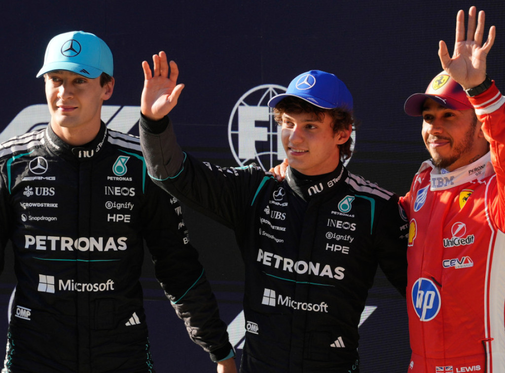 F1: Kimi Antoneli osvojio pol poziciju za glavnu trku Velike nagrade Kine