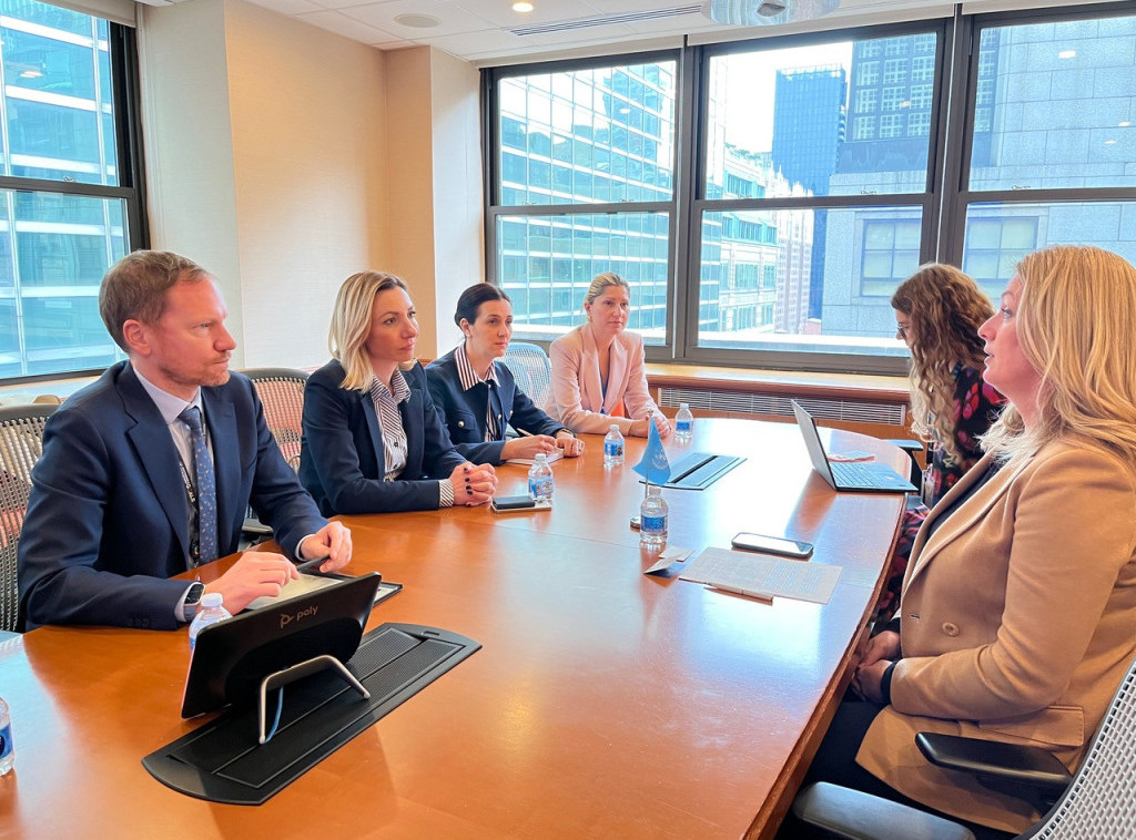 Ministarka Macura u Njujorku održala niz bilateralnih sastanaka sa UN agencijama