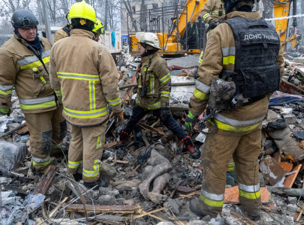 Dva radnika hitne pomoći poginula, jedan povređen u ruskom napadu na Harkovsku oblast
