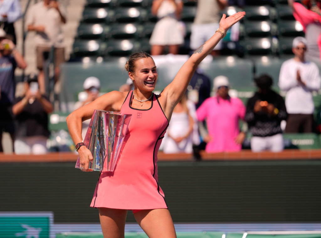 Beloruska teniserka Arina Sabalenka osvojila turnir u Indijan Velsu
