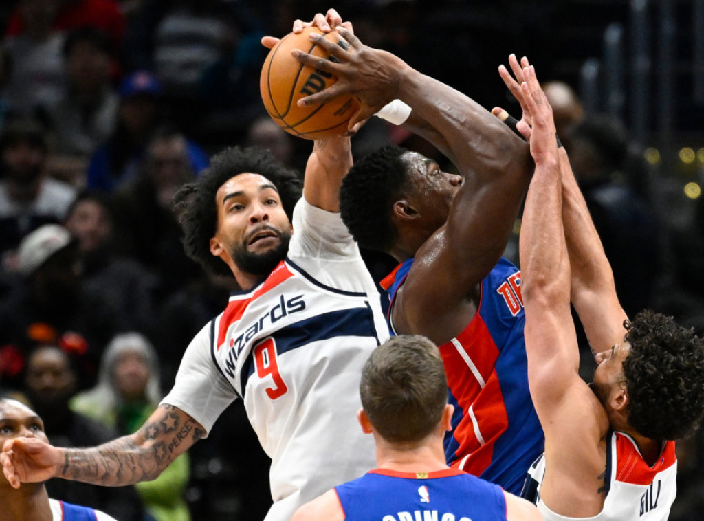 Pobede košarkaša Oklahome, Detroita i Šarlota u NBA ligi