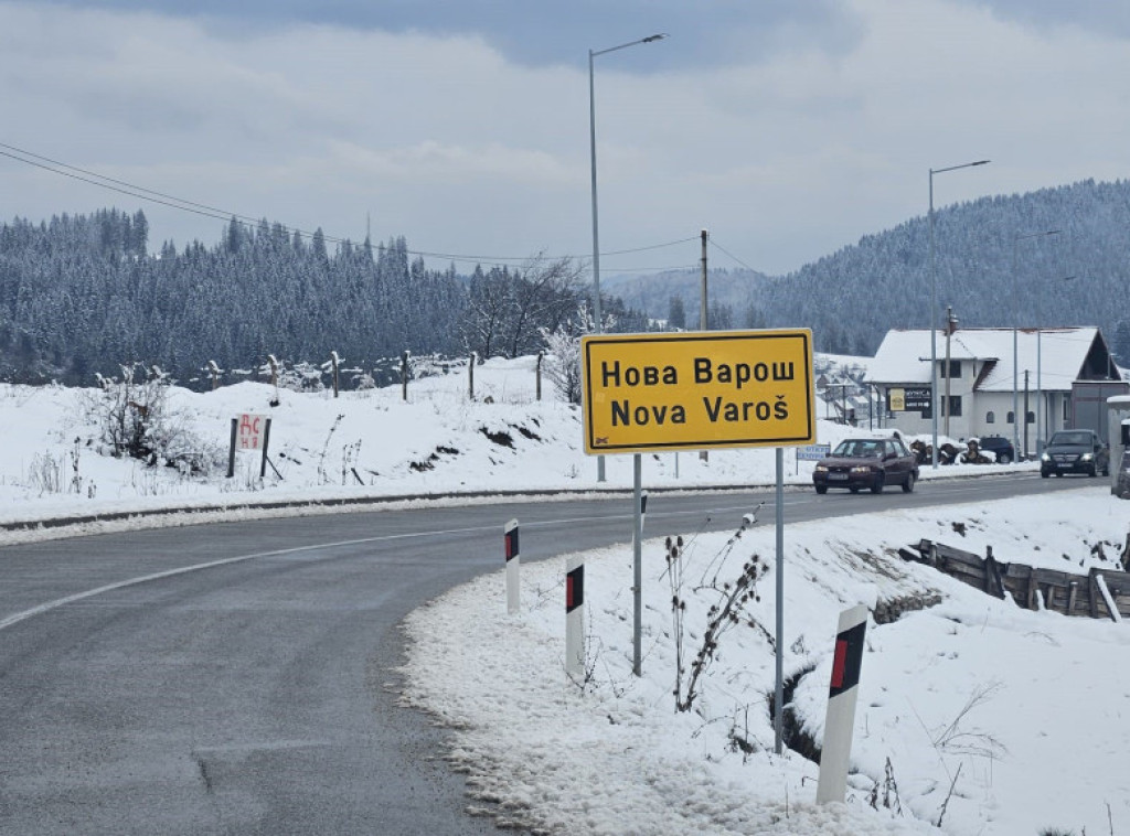 Nova Varoš: Tokom noći sneg pao na Zlataru, visine do 15 centimetara