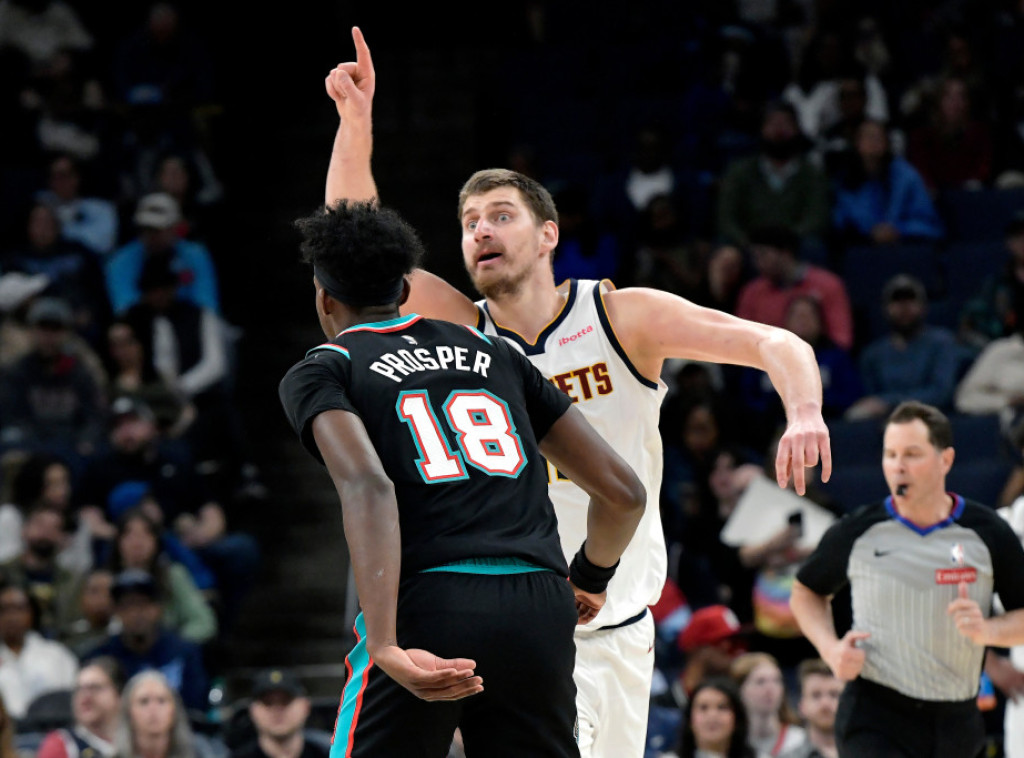 Košarkaši Memfisa pobedili Denver, Jokić nadomak novog tripl-dabla u NBA ligi
