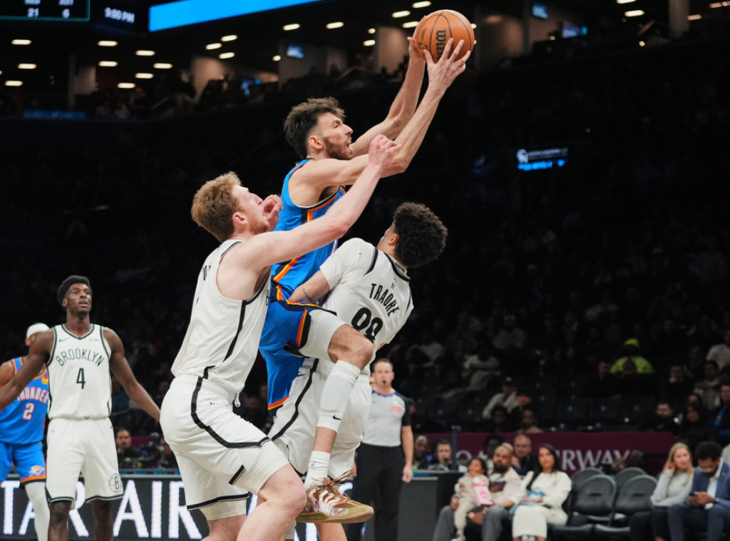 Košarkaši Oklahome savladali Bruklin, Nju Orleans bolji od LA Klipersa u NBA ligi