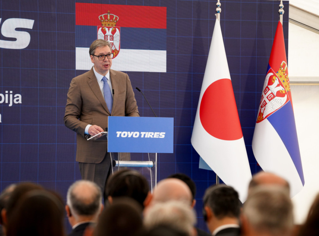 Vučić: Kamen temeljac za Tojo centar u Inđiji za zajedničku viziju budućnosti Srbije i Japana