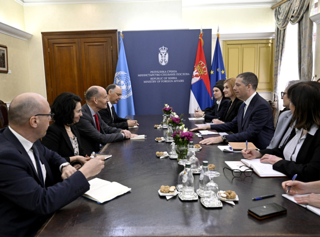 Đurić razgovarao sa šefom UNMIK: Srbija očekuje da UNMIK ukaže na alarmantan položaj Srba na KiM