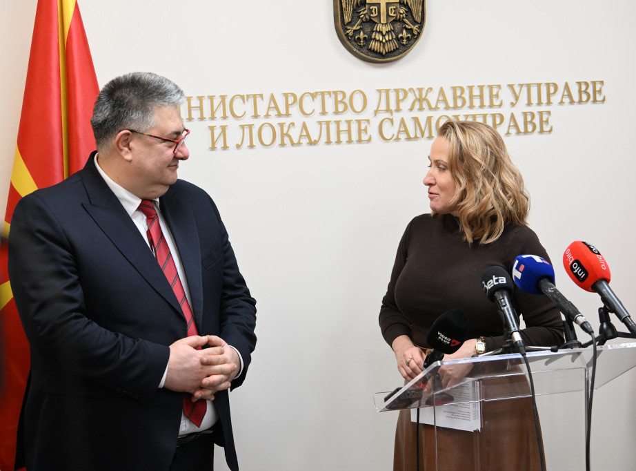 Paunović razgovarala sa kolegom iz Severne Makedonije: Pravimo iskorake u interesu građana i obe zemlje