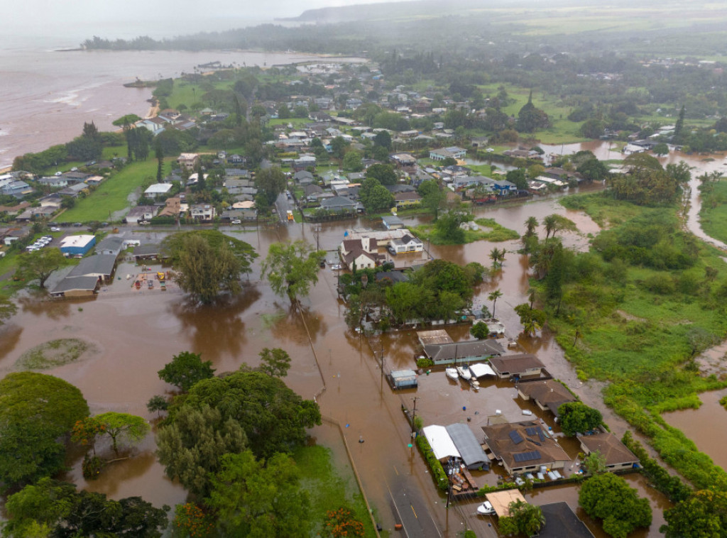 Havaji: Zbog poplava evakuisane hiljade ljudi severno od Honolulua