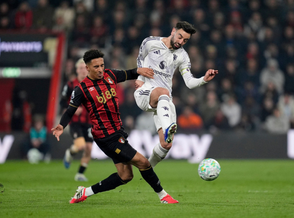 Remi fudbalera Bornmuta i Mančester junajteda u 31. kolu Premijer lige