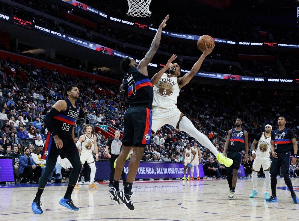Košarkaši Detroita savladali Golden Stejt, Boston nadigrao Memfis u NBA ligi