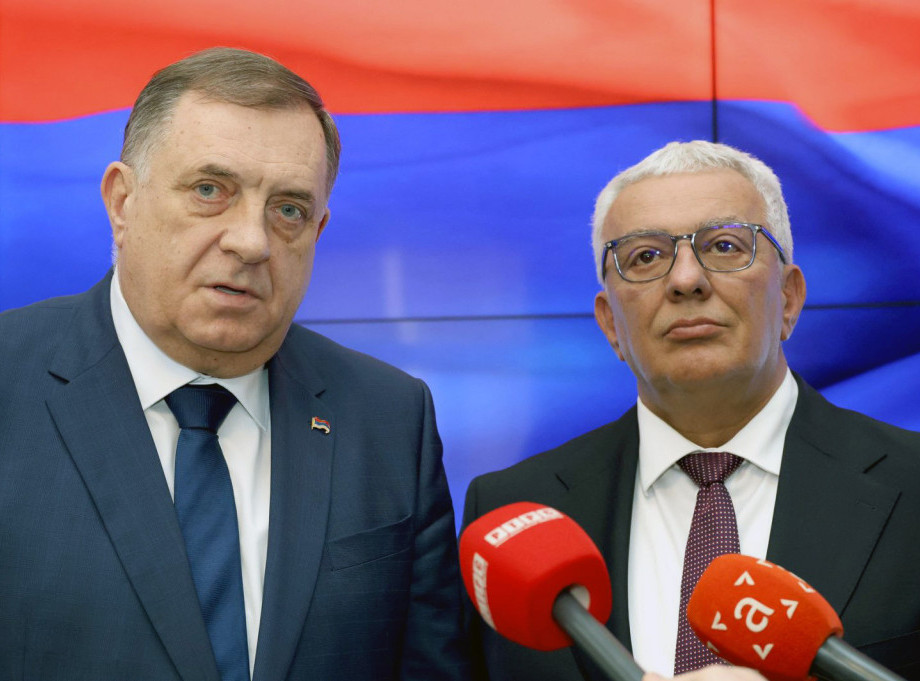 Dodik i Mandić razgovarali o međupartijskoj saradnji, srpskom pitanju i EU integracijama