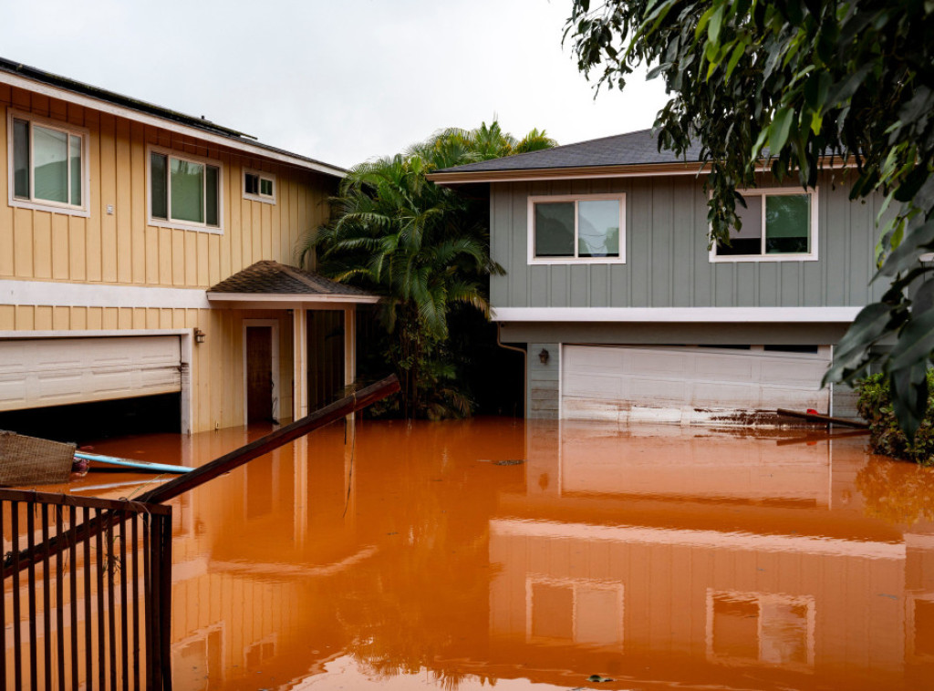 Havaji: Više od sto ljudi spaseno od bujičnih poplava u Honoluluu