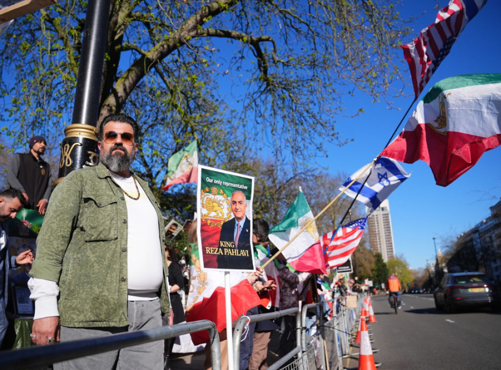 U Londonu održani skupovi za i protiv rata u Iranu