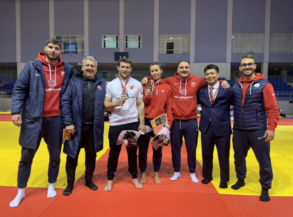 Zvezdini džudisti Majdov, Žabić i Simin osvojili medalje na Gren slemu u Tbilisiju