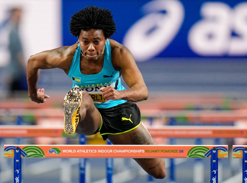 Devin Čarlton osvojila zlato u trci na 60 metara sa preponama na Svetskom prvenstvu u Torunju