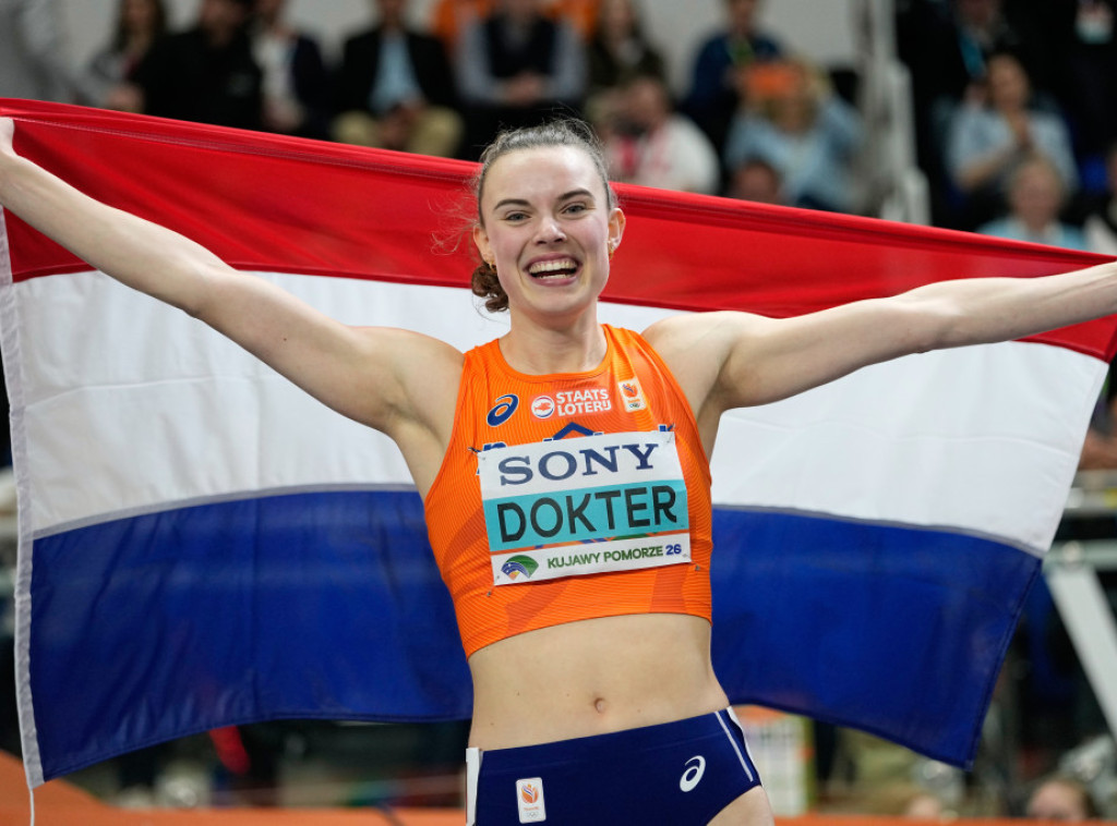 Holandska atletičarka Sofi Dokter osvojila zlatnu medalju u petoboju na Svetskom prvenstvu