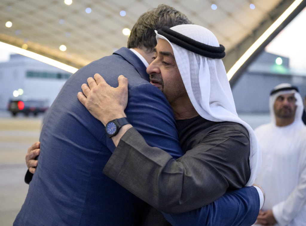 Agencija WAM: Predsednici Srbije i UAE razgovarali o aktuelnoj političkoj situaciji