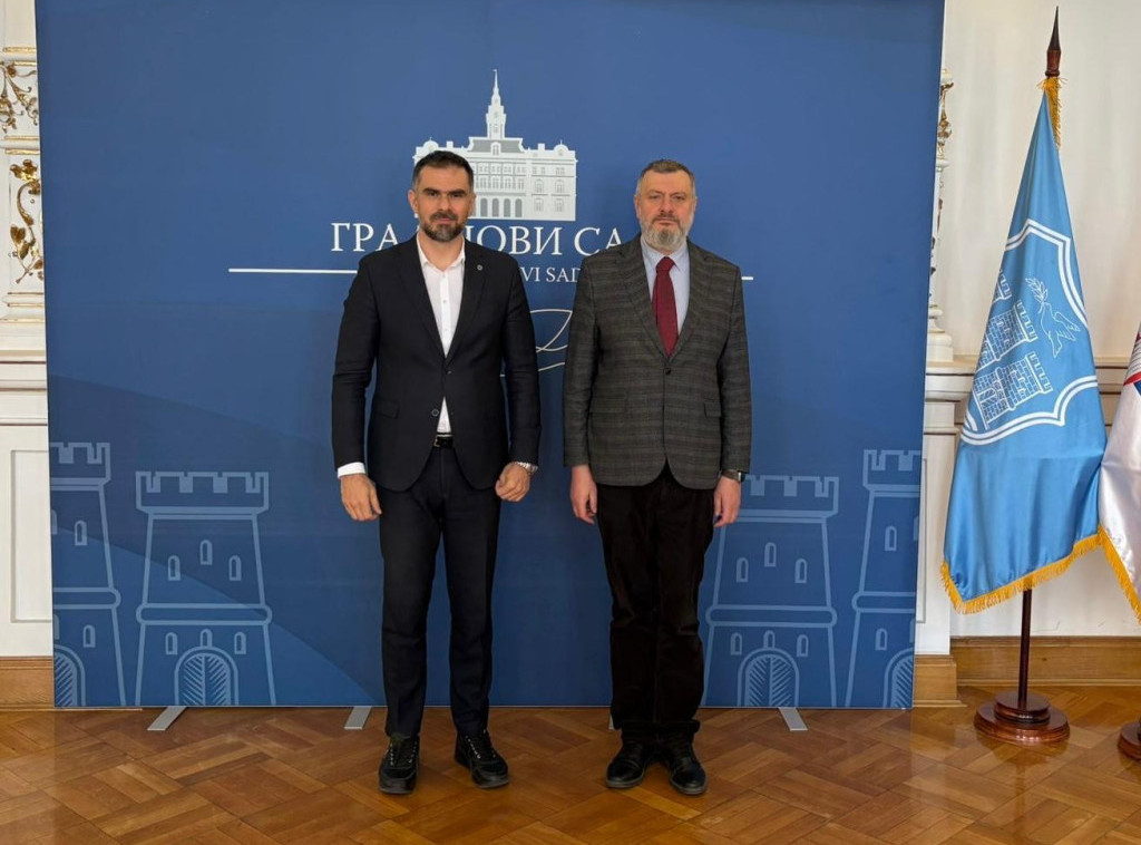 Gradonačelnik Novog Sada Žarko Mićin razgovarao je sa ambasadorom Ukrajine o budućoj saradnji