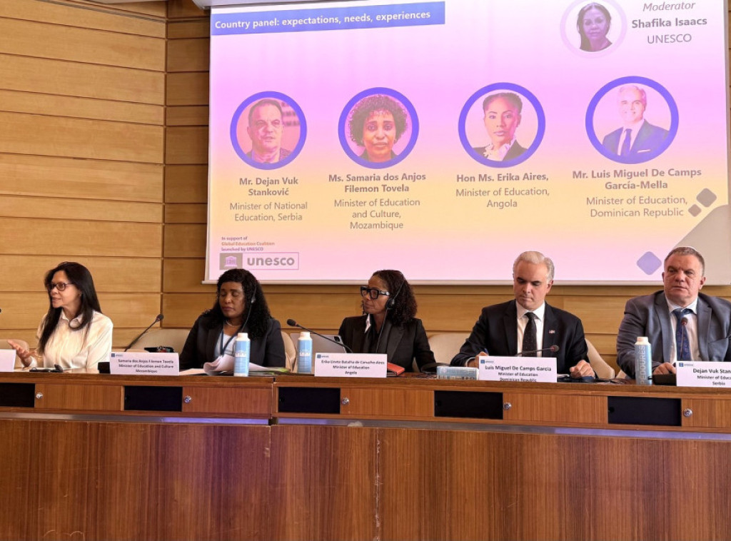 Ministar Stanković u Parizu: Digitalizacija i AI predstavljaju budućnost obrazovanja