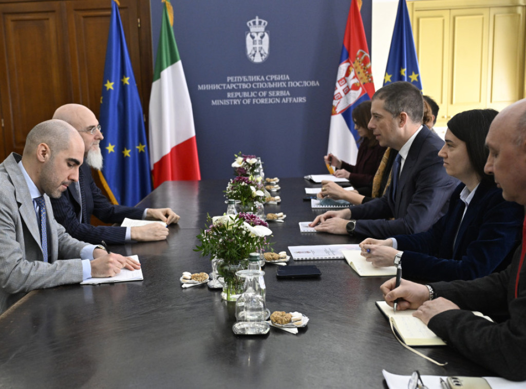 Djuric receives Italian ambassador