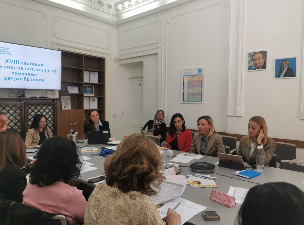 Održan 18. sastanak posvećen radu Koalicije za sprečavanje dečijih brakova