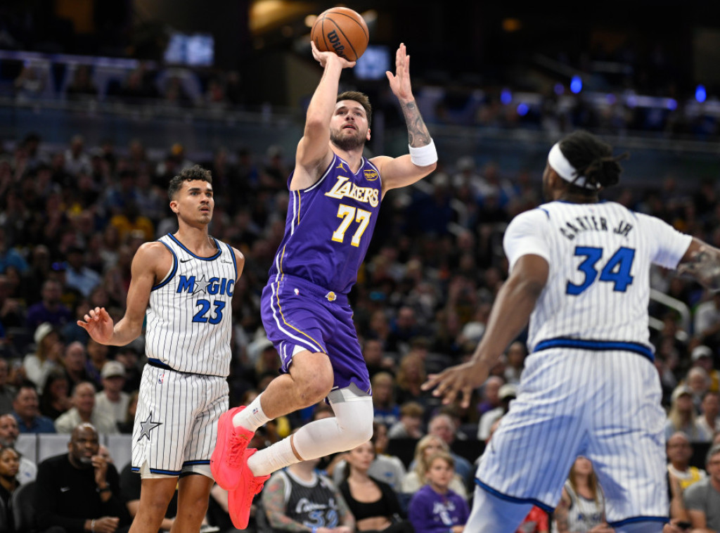 NBA: Luka Dončić igrač nedelje na Zapadu, Lamelo Bol najbolji na Istoku