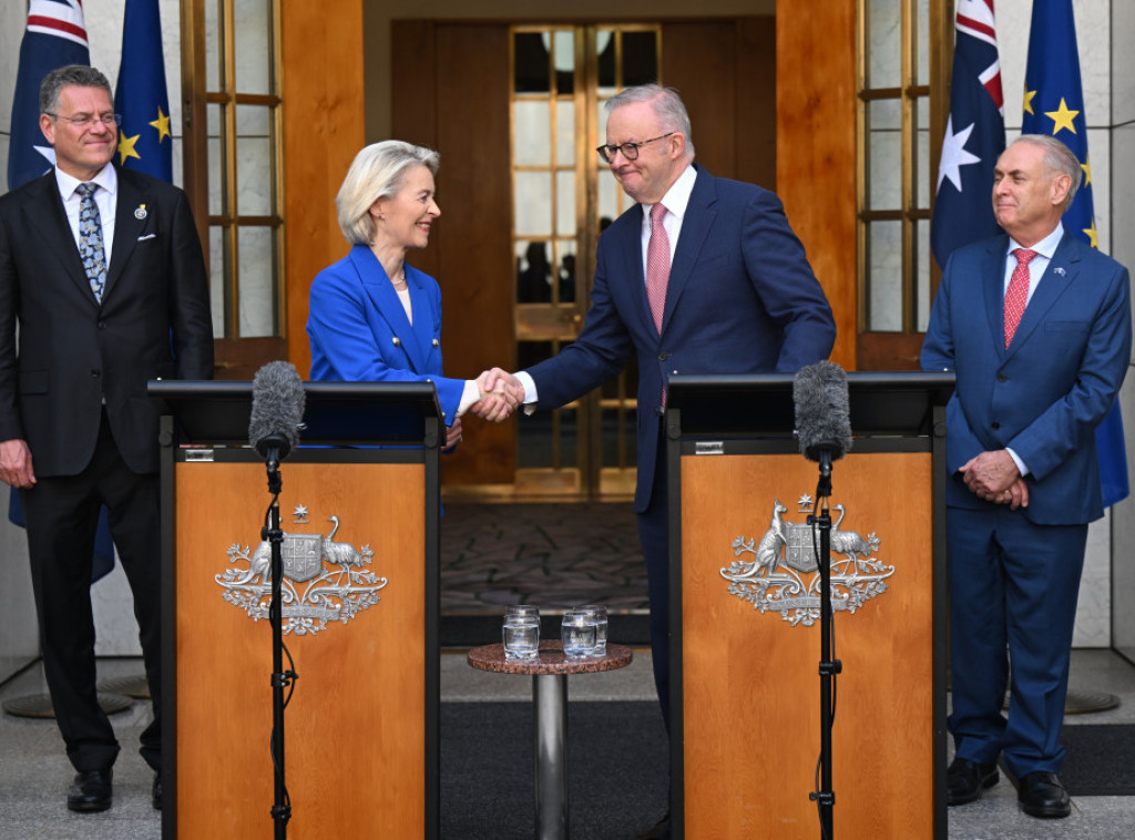 Fon der Lajen: EU i Australija započinju novu eru ekonomske i bezbednosne saradnje