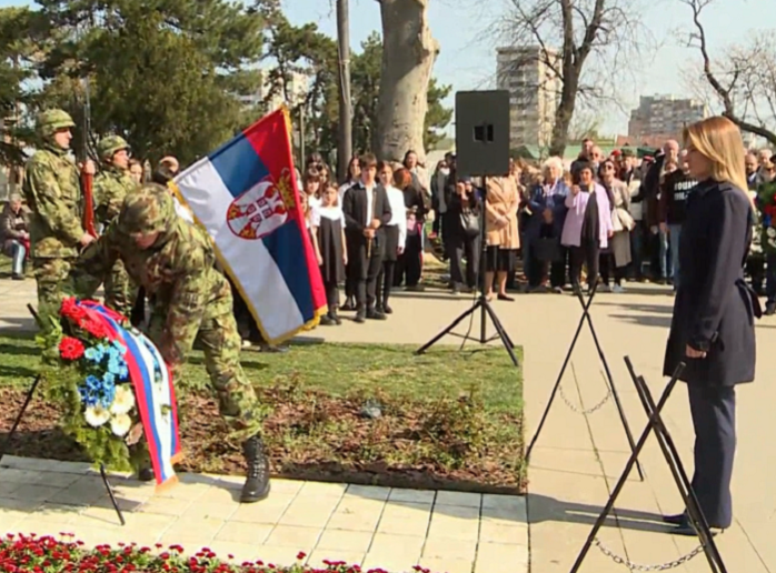 Milica Đurđević Stamenkovski položila venac na Spomenik deci stradaloj u NATO agresiji:Srbija pamti