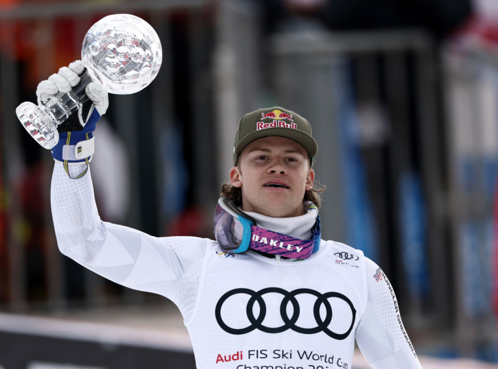 Skijaš iz Brazila Lukas Pineiro Broten osvojio Mali kristalni globus u veleslalomu
