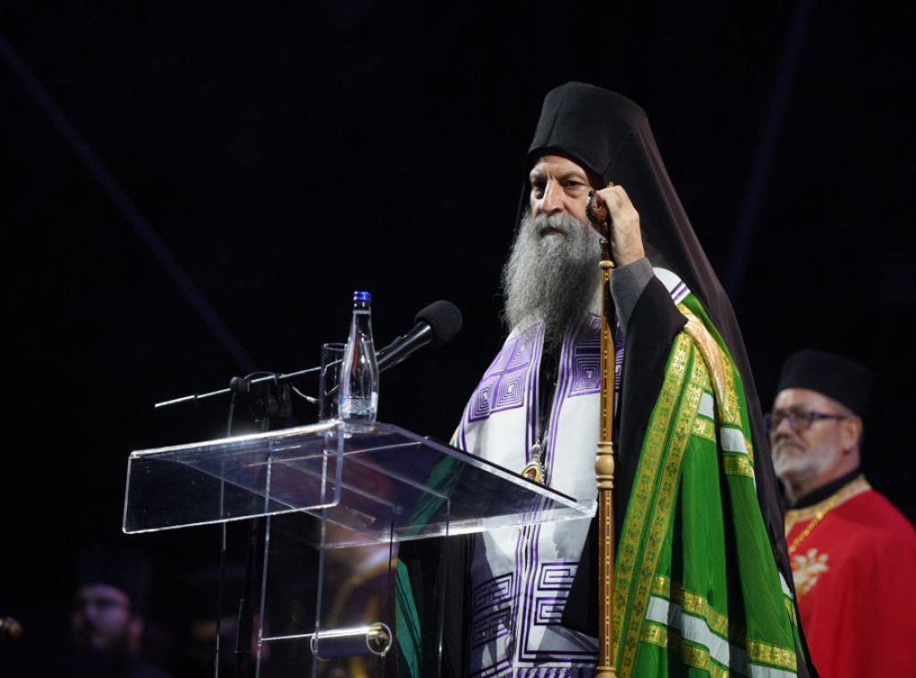 Patrijarh Porfirije: Naš narod doživeo tešku tragediju u NATO bombardovanju, apel za mir u svetu
