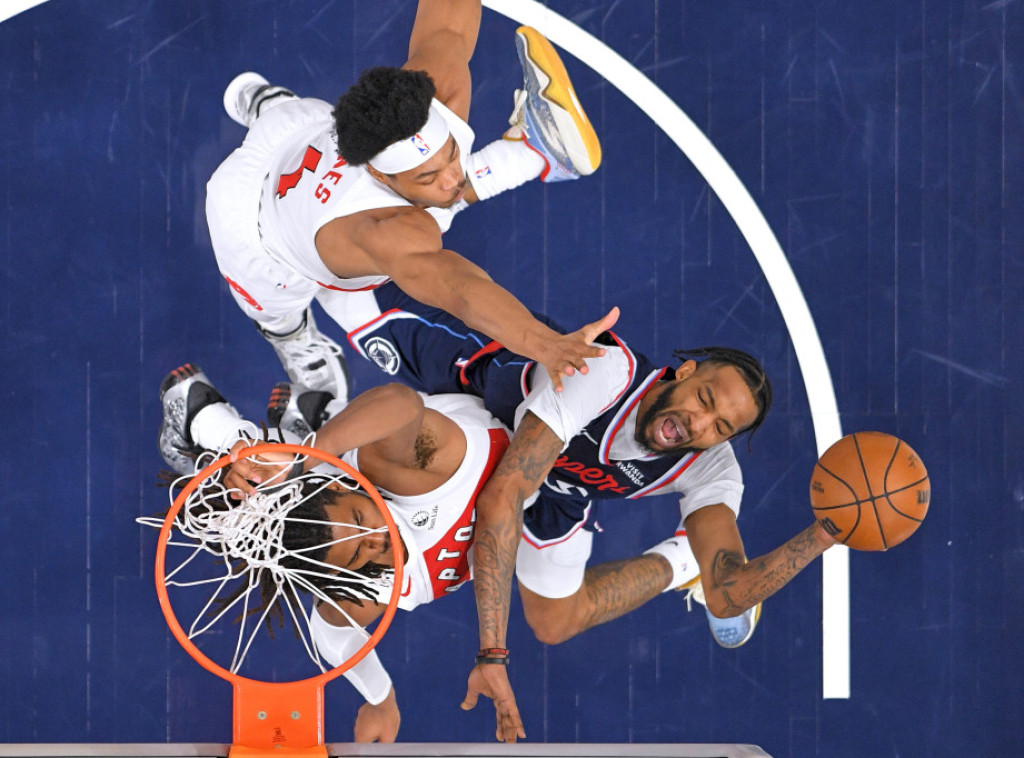 Košarkaši LA Klipersa pobedili Toronto, Boston savladao Oklahomu u NBA ligi