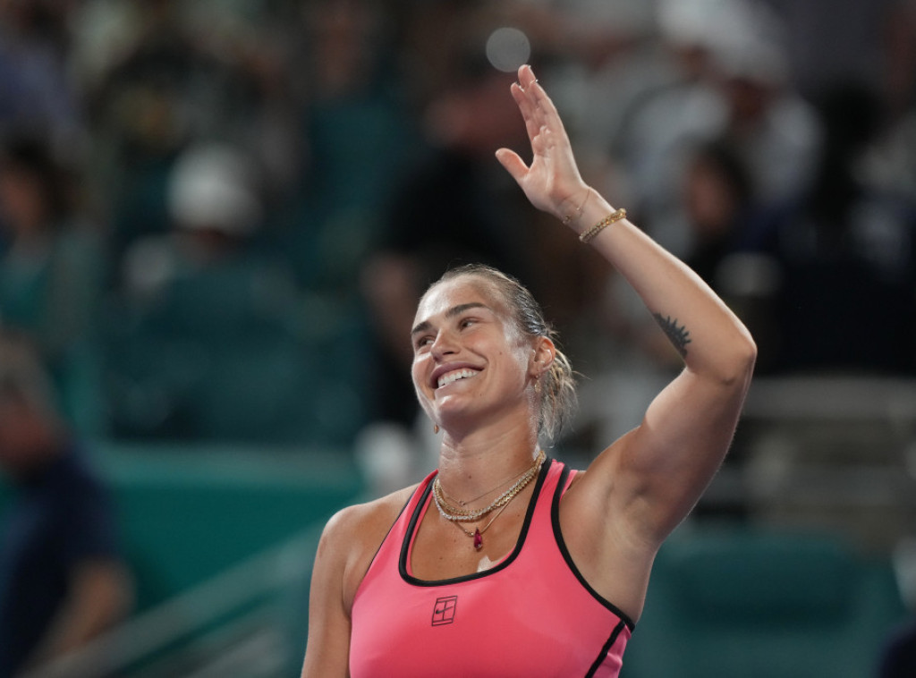 Sabalenka u polufinalu turnira u Majamiju