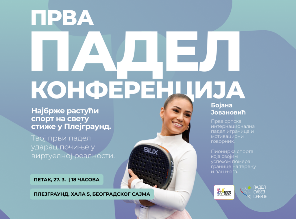 Prva konferencija posvećena padelu sutra u Ekspo 2027 Plejgraund