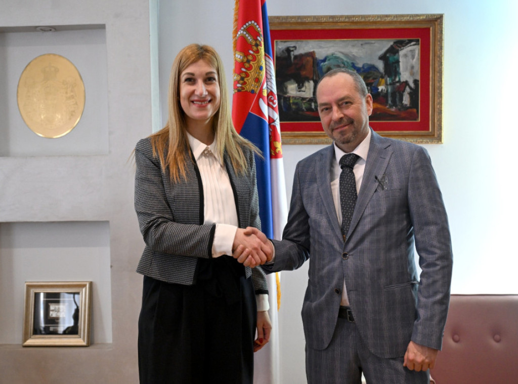 Državna sekretarka Nevena Jovanović i ambasador Bugarske Angel Angelov razgovarali o odnosima dve zemlje
