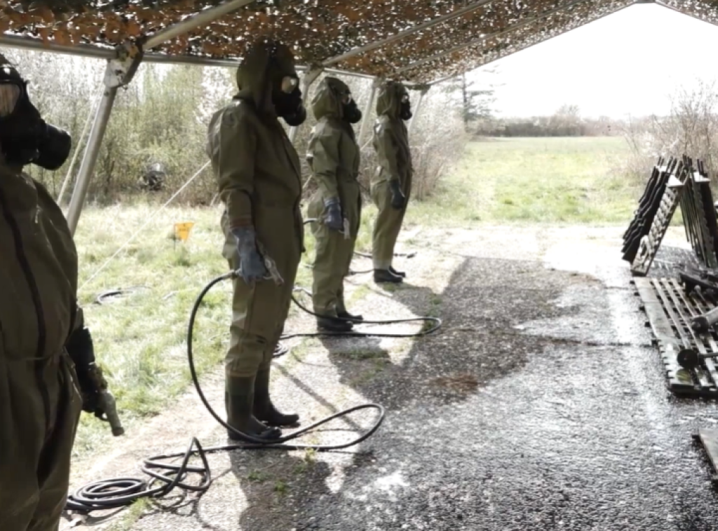 Obuka 246. bataljona ABHO u toku na poligonu Ravnjak u Kruševcu