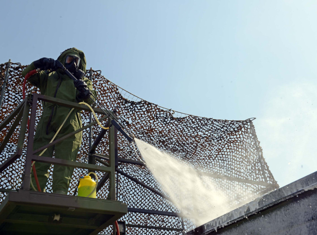 Obuka 246. bataljona ABHO u toku na poligonu Ravnjak u Kruševcu