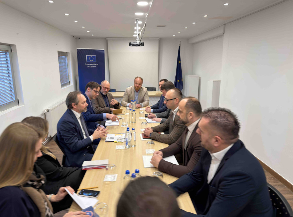 Delegacija Srpske liste razgovarala sa Emanueleom Žiofreom o položaju Srba na KiM