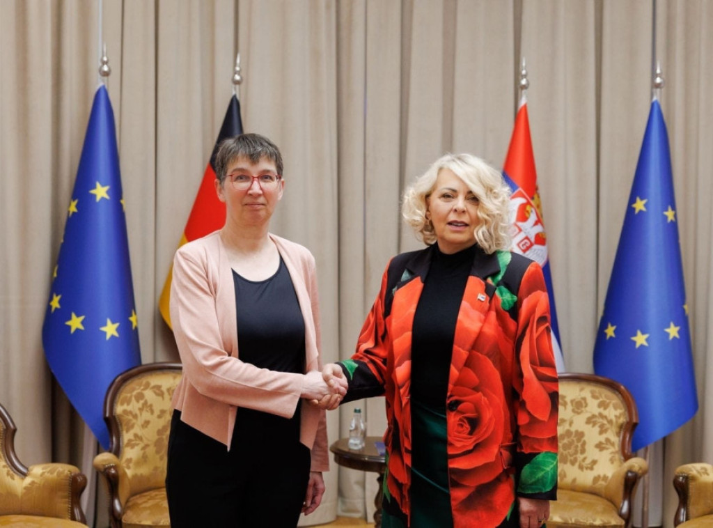 Aleksandra Sofronijević razgovarala sa Anke Konrad o infrastrukturnim projektima koje radi sa Nemačkom razvojnom bankom