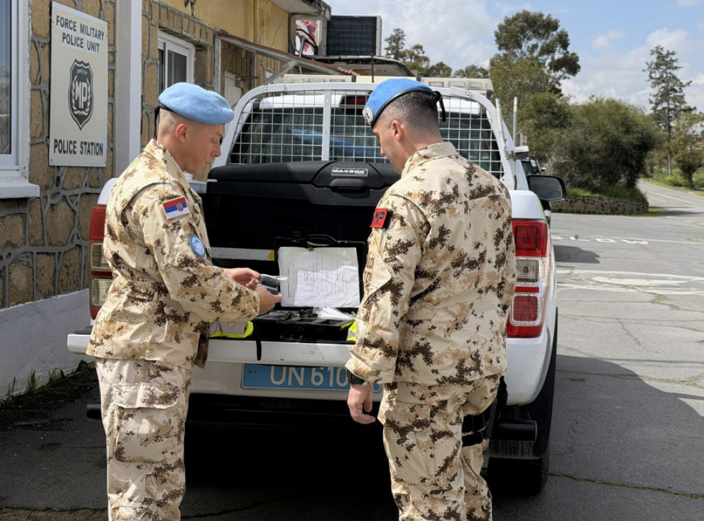 Ministarstvo odbrane: Izvršena redovna zamena odeljenja Vojske Srbije u misiji UN na Kipru