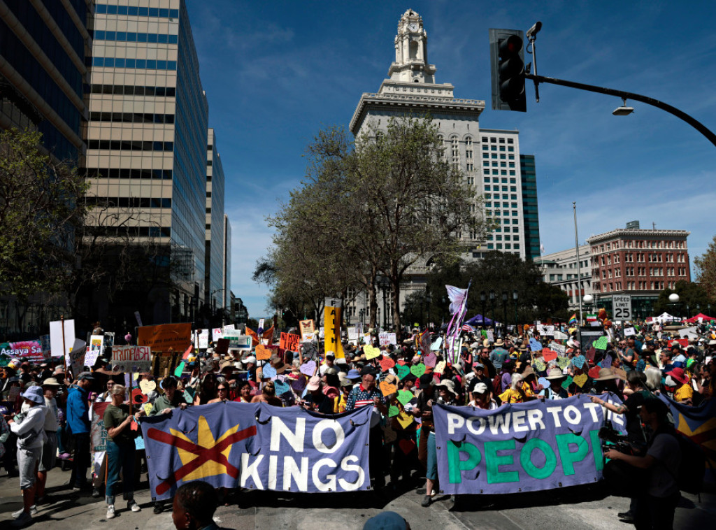 Masovni protesti protiv rata u Iranu i Trampove politike širom SAD i Evrope