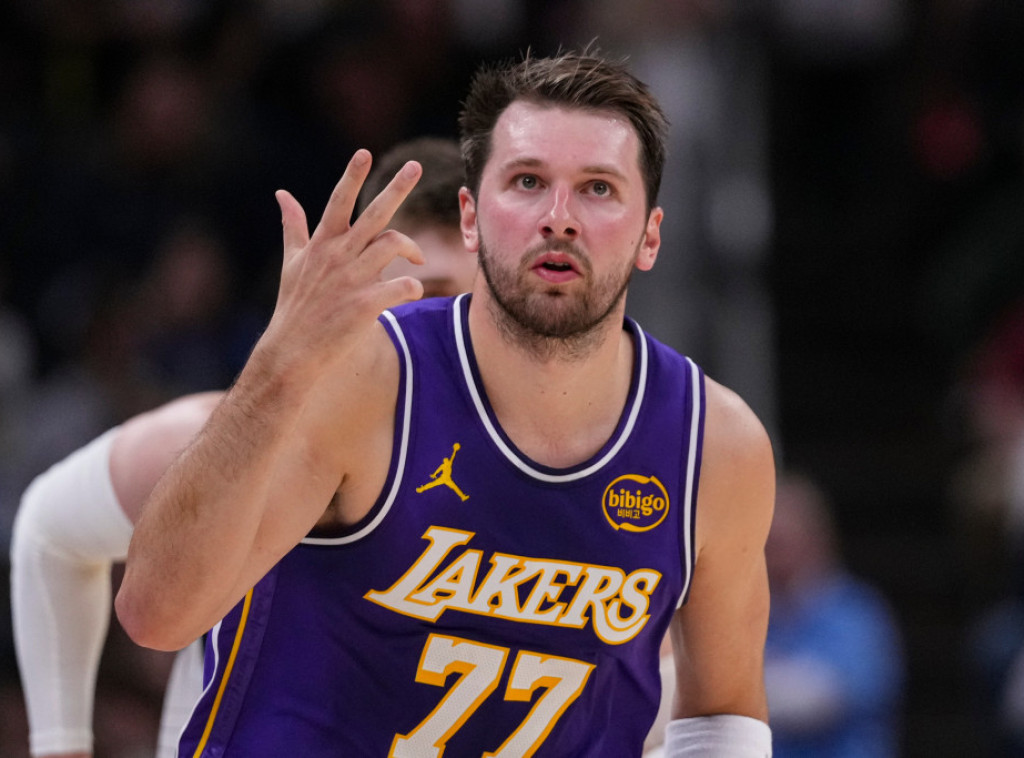 NBA: Košarkaš LA Lejkersa Luka Dončić suspendovan na jedan meč