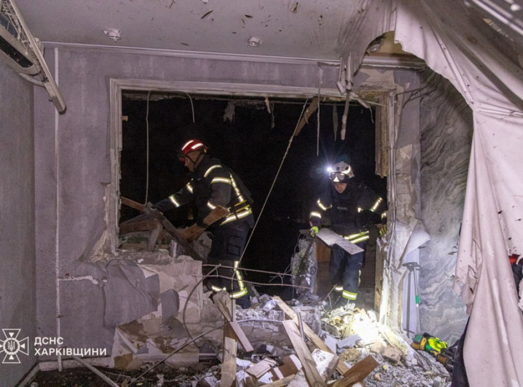 Ruske snage oborile 31 dron u Lenjingradskoj oblasti, izbio požar u luci Ust-Luga