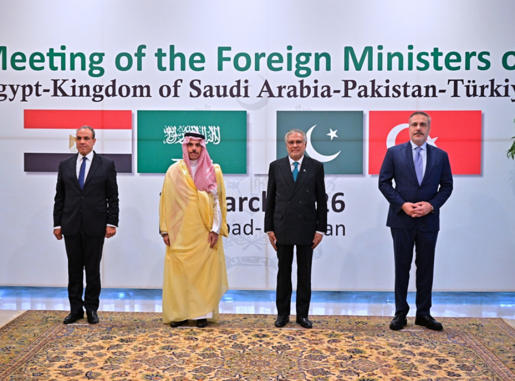 Islamabad: Sastanak ministara spoljnih poslova Pakistana, Saudijske Arabije, Turske i Egipta