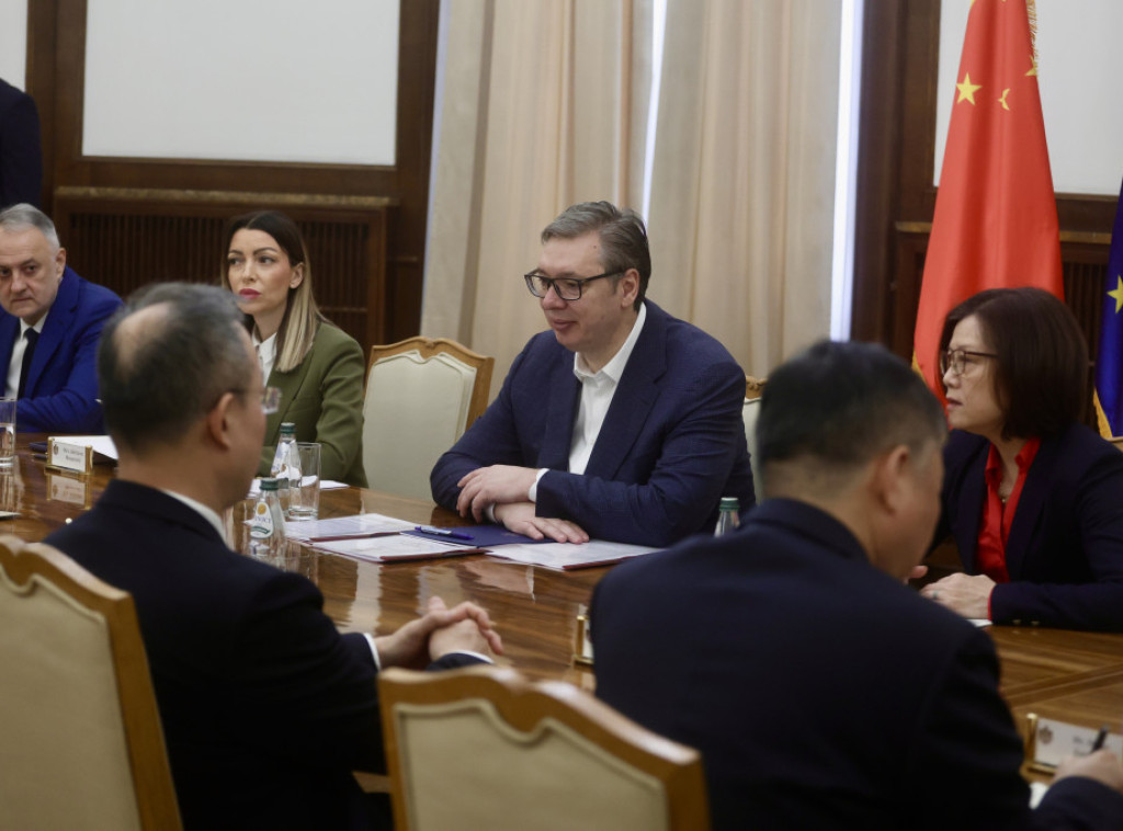 Vucic receives Chinese delegation, HBIS Group chairman