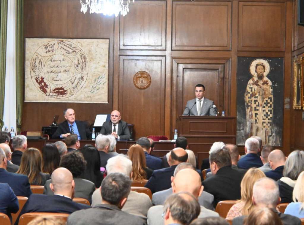 Matici srpskoj uručena Zakonopravila Svetog Save ilovičkog prepisa iz 1262. godine