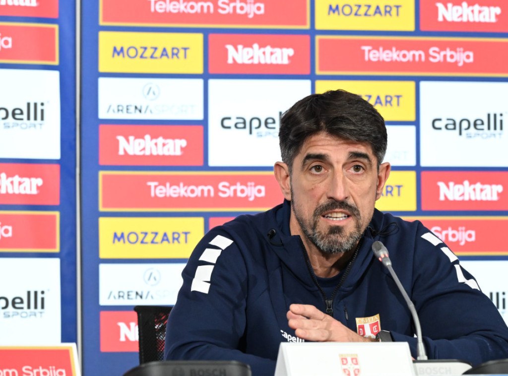 Selektor fudbalera Srbije Veljko Paunović odredio sastav za meč sa Saudijskom Arabijom