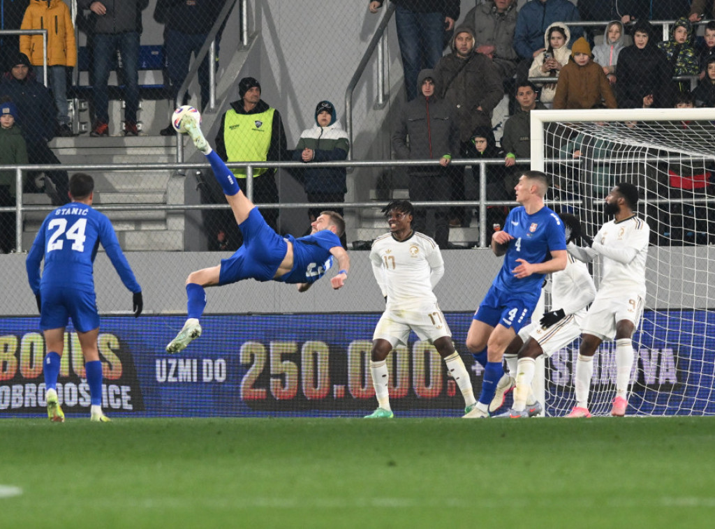 Fudbaleri Srbije preokretom do pobede protiv Saudijske Arabije